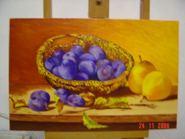 Le panier de prunes